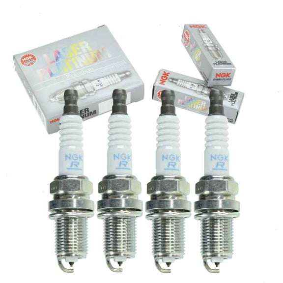 4 pc NGK Laser Platinum Spark Plugs compatible with Audi TT Quattro 1.8L L4 2000-2006