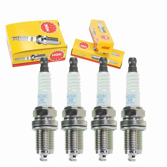 4 pc NGK Standard Spark Plugs compatible with Chevrolet Tracker 1.6L 2.0L L4 1990-2002
