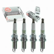 4 pc NGK V-Power Spark Plugs compatible with Honda Civic 1.5L 1.6L L4 1992-2000