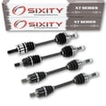 thumbnail image 1 of 4 pc Sixity XT Front Rear Left Right Axle compatible with Kawasaki Brute Force 650i 2010 - KVF650FAF 4X4, 1 of 3