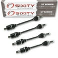 thumbnail image 1 of 4 pc Sixity XT Front Rear Left Right Axle compatible with Polaris Ranger RZR S4 800 2012 - R12XE76AD 7EAB EAO 4X4, 1 of 3