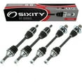thumbnail image 1 of 4 pc Sixity XT Front Rear Left Right Axle compatible with Suzuki KingQuad 500 2014 - LT-A500X 4X4, 1 of 3
