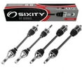 thumbnail image 1 of 4 pc Sixity XT Front Rear Left Right Axles compatible with Can-Am Commander 1000 DPS LTD XT XT-P Max 2013-2015, 1 of 3