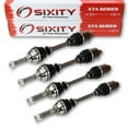 thumbnail image 1 of 4 pc Sixity XTA Front Rear Left Right Axle compatible with Polaris Sportsman 500 2011 - TRACTOR A11MN50ET A11MH50FF 4X4, 1 of 3