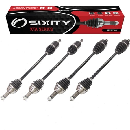4 pc Sixity XTA Front Rear Left Right Axles compatible with Honda SXS10S2R Talon 1000R 2019-2020