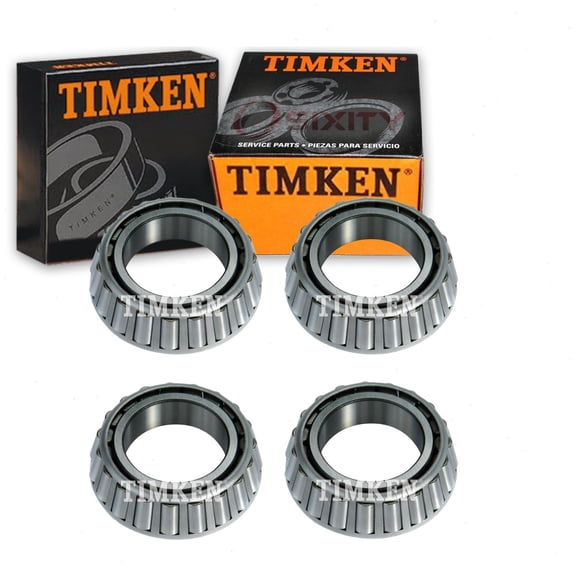 4 pc Timken Front Wheel Bearings compatible with Suzuki Samurai 1985-1995