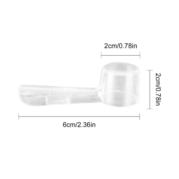 4 pc Toothbrush Cover Caps Compatible with Oral B Braun Replacement Heads, Convenient for Travel and More Sanitary,White