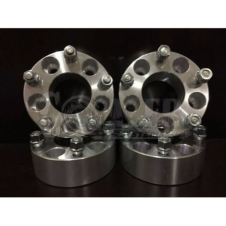 4 pc Wheel Spacers 5x4.5 Adapters bolt 12x1.5 5x114.3 Fit Dodge New Set 2" inch