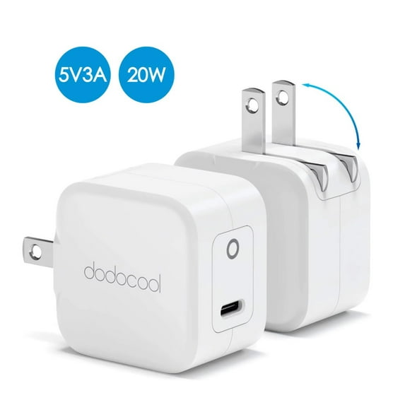 4 pcs 20W Mini USB Type-C PD Charger Adapter Block for iPhone Samsung Pixel LG