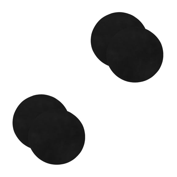 4 pcs  38cm BBQ Grill Mat Nonstick Reusable Round Barbecue Mat Circle Cooking Oil Pad