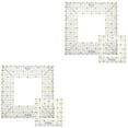 thumbnail image 1 of 4 pcs  Acrylic Patchwork Ruler Professional Stitching Ruler Square Shape Ruler, 1 of 8