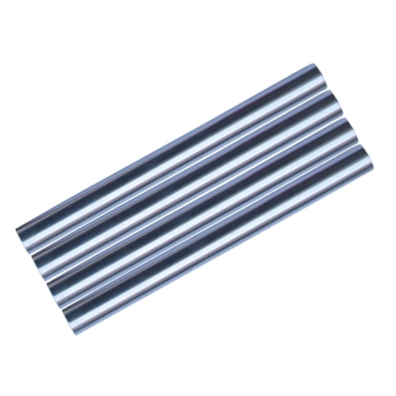 (4 pcs) Aluminum alloy tent pole repair pipe-silver