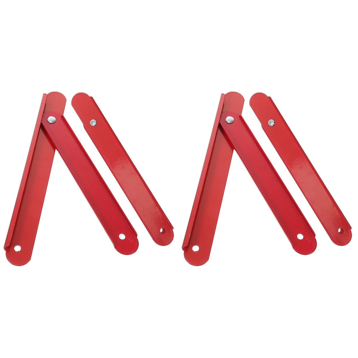 4 pcs Attic Ladder Hinge Replacement Ladder Tie Rod Step Ladder Hinge