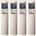 thumbnail image 1 of 4 pcs Big Blue CTO Carbon Block Water Filters 4.5" x 20" Whole House Cartridges, 1 of 1