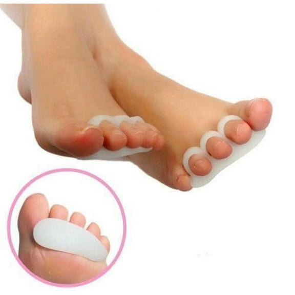 4 pcs Bunion Treatment Hammer Toe Straightener Corrector Spacer Separator Splint