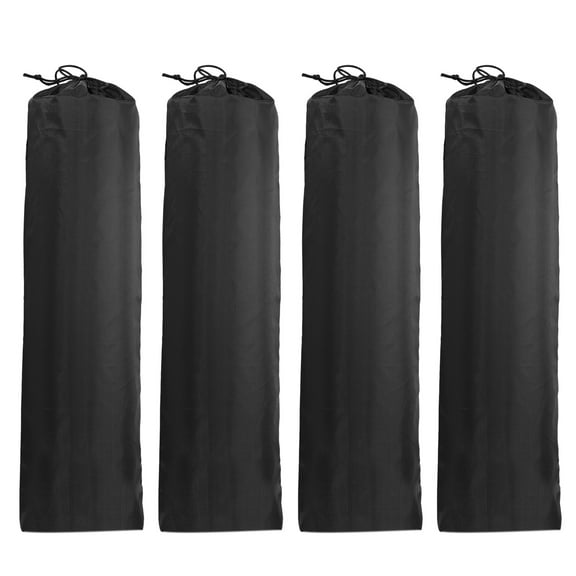 4 pcs Camp Chair Replacement Bag 24" x 8" Nylon Carrying Bag Outdoors Folding Chair Cover Tripod Case Bag Black