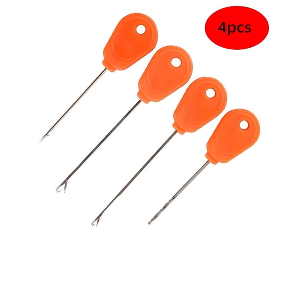 4 pcs Carp Fishing Bait Needle with Box Tools Fishing Accessories