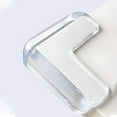 thumbnail image 1 of 4 pcs Clear Corner Protectors for Furniture Edge Safety, Transparent Bumper Guards for Table Desk Countertop, proof Home Office Corner Cushion Pads, Anti-Crash Impact Protection Stickers, 1 of 5