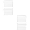 thumbnail image 1 of 4 pcs  Clear Tea Bag Organizer Packets Organizer Box Clear Tea Bag Box for Office, 1 of 6