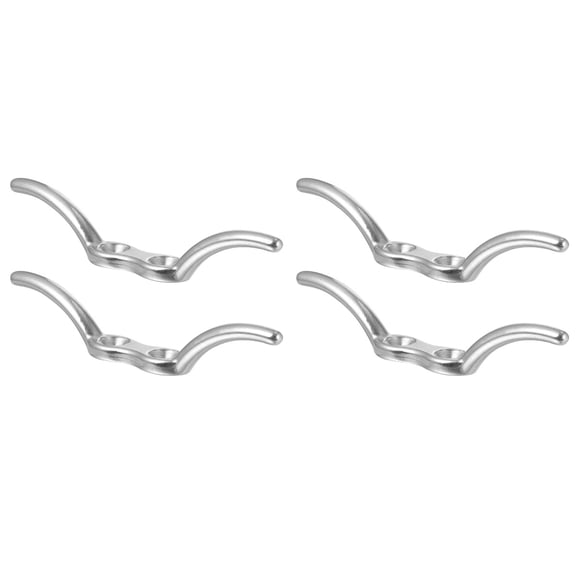 4 pcs Durable Stainless Steel String Cross Lock for Boat (with Screws)