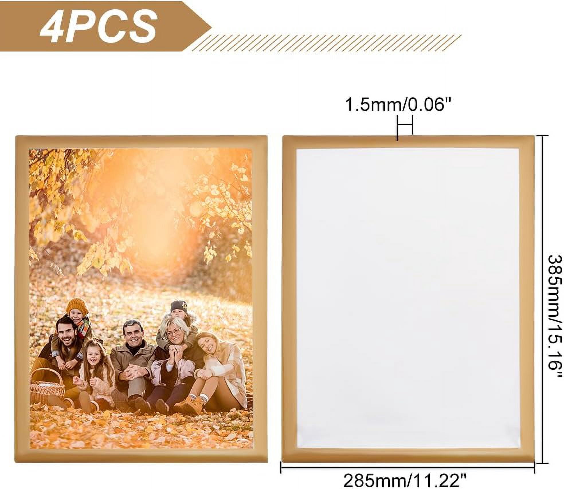 4 pcs Glod Painting Frames 11.2x15.1inch/28.5x38.5cm Painting Art ...