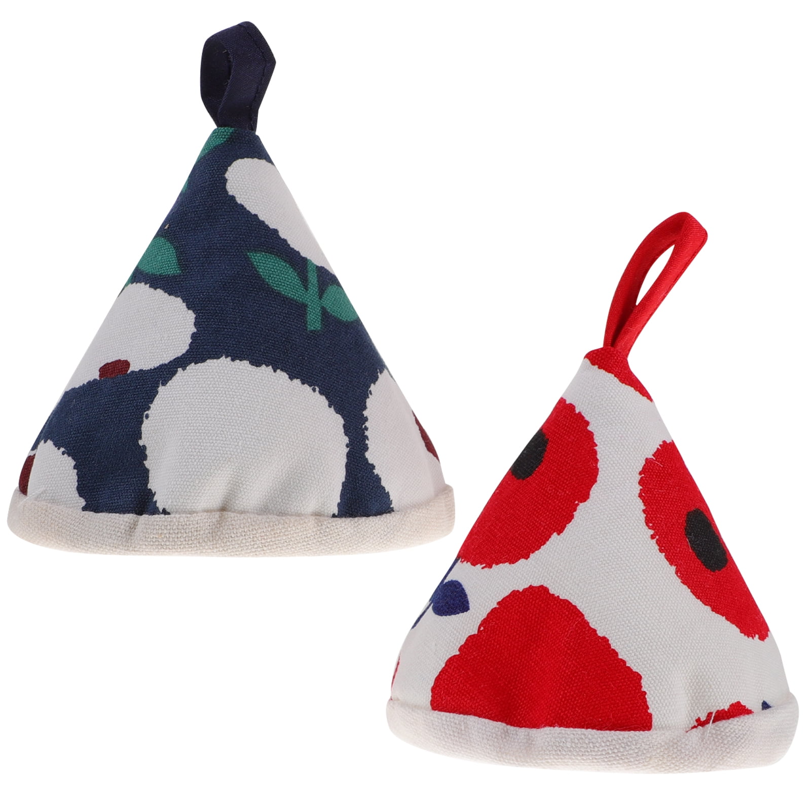 4 pcs Hot Pot Lid Handle Mitt Heat Resistant Pot Knob Grabber Anti