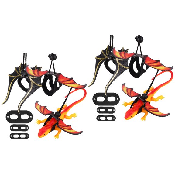 4 pcs  Lizard Leashes Bearded Dragon Leashes Reptile Outdoor Leashes Small Pet Leashes