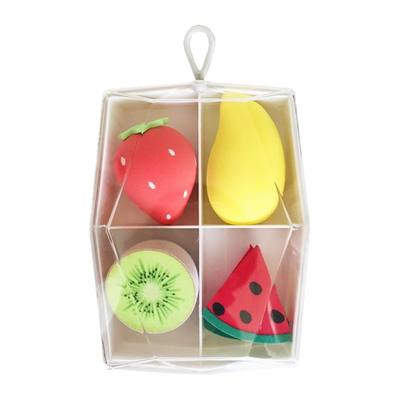 4 pcs Makeup Sponges Blender Set, Beauty Eggs for Girls,Available both wet and dry