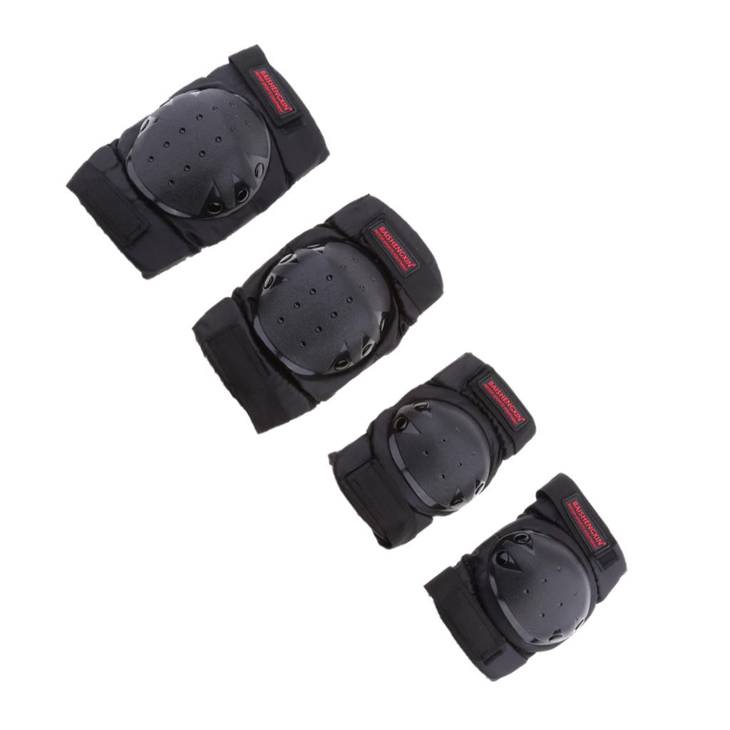 4 pcs Motorcycle Motocross Cycling Elbow and Knee Pads Protector Guard s