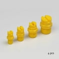thumbnail image 1 of 4 pcs Plastic Flat Fan Nozzle Industrial factory cleaning dust removal nozzle Spray nozzle 1/8 inch 1/4 inch 3/8 inch 1/2 inch, 1 of 4