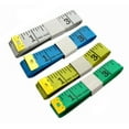 thumbnail image 1 of 4 pcs Soft Measure Tape Double Scale, Multicolor Soft Sewing Measuring Tape for Weight Loss Body Measurements Tailor Craft, 1 of 1