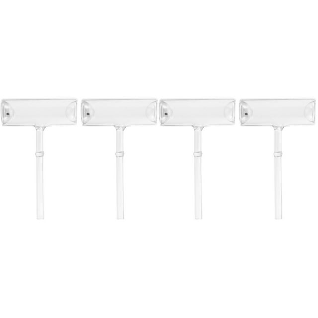 4 pcs Sublimation Iodine Tube Glass Seal Tube Scientific Laboratory Supplies Glass Blowing