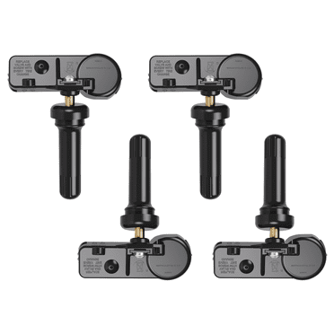 4-pcs TPMS Sensor 315Mhz Tire Pressure Monitoring System Compatible for Chevy Silverado gmc gm Cadillac Buick Pontiac Saturn Hummber Saab Replace 13581558