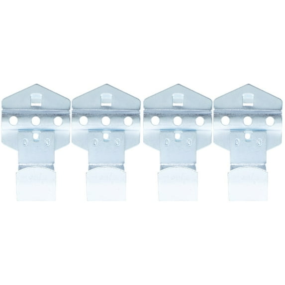 4 pcs Utility Pegboard Hooks Heavy Duty Peg Board Display Hooks Metal Hangers
