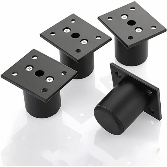 4 pcs adjustable furniture legs bed legs height furniture aluminum