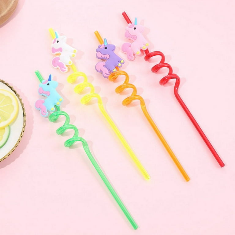 Unicorn Drinking Straws (4 pieces)