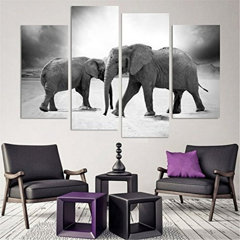 4 Piece Home Decor Oil Painting Two