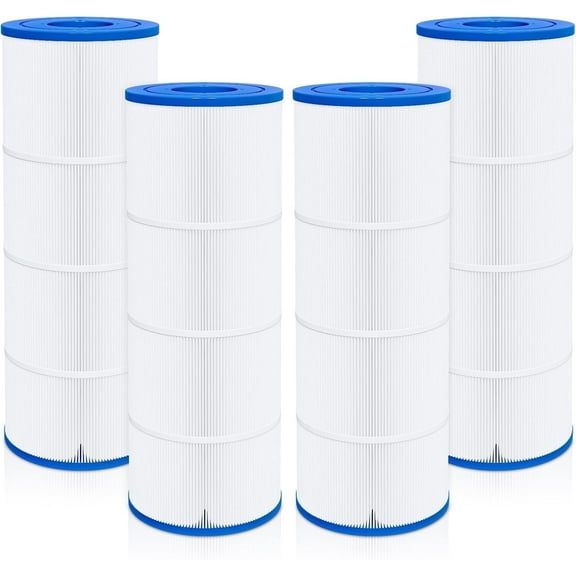 VISFORY 4 Piece Replacement Pool Filter Cartridge for Hayward Swim Clear C580E C3030 CX580XRE 325 Square Feet