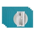 thumbnail image 1 of 4-piece table mat, heat-resistant table mat, kitchen table mat, heat-resistant washable mat, for party buffet dinner, 1 of 6