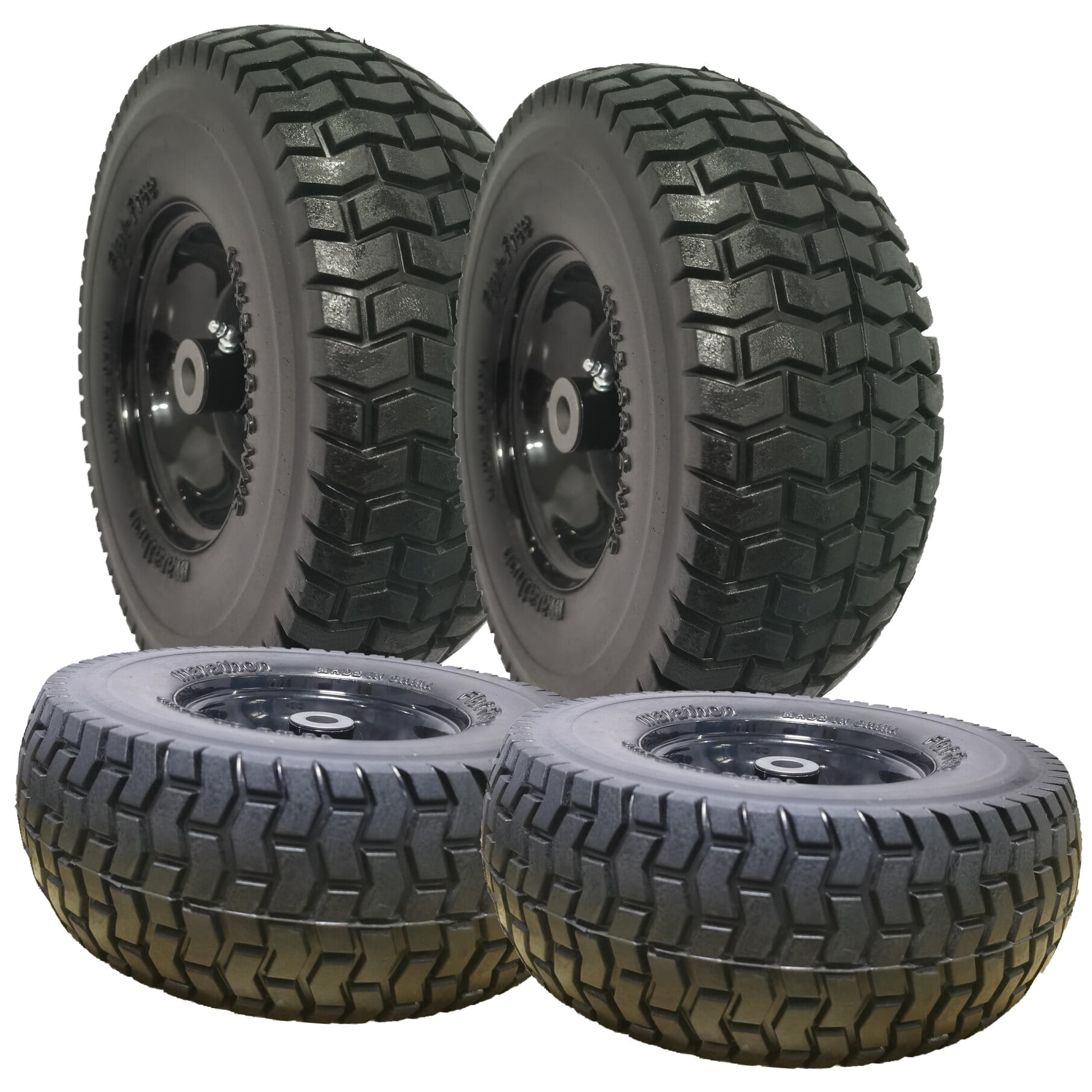 Set Of 4 Tire 13x5.00-6'' Wheel Rim For Go Kart Drift Scooter ATV Quad