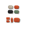 thumbnail image 1 of 4 pieces GMS Women's Zero Wallet - Compact Multi-Color Set, 1 of 4