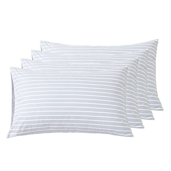 4 pieces King size 20x36in bed pillowcases pillow protector cover