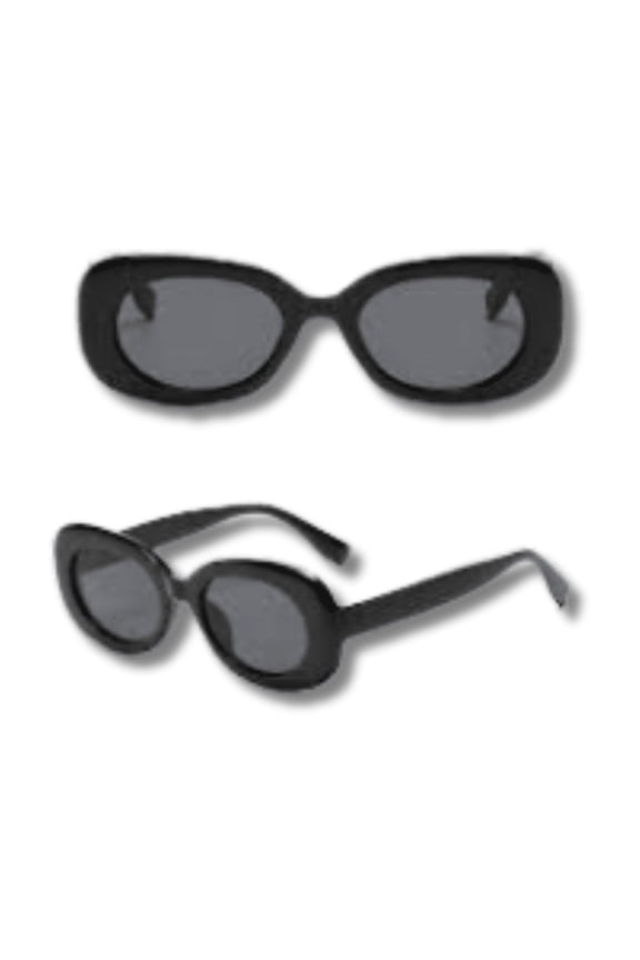 4 pieces Vintage Retro Oversized Sunglasses - Round Frame Fashion Shades