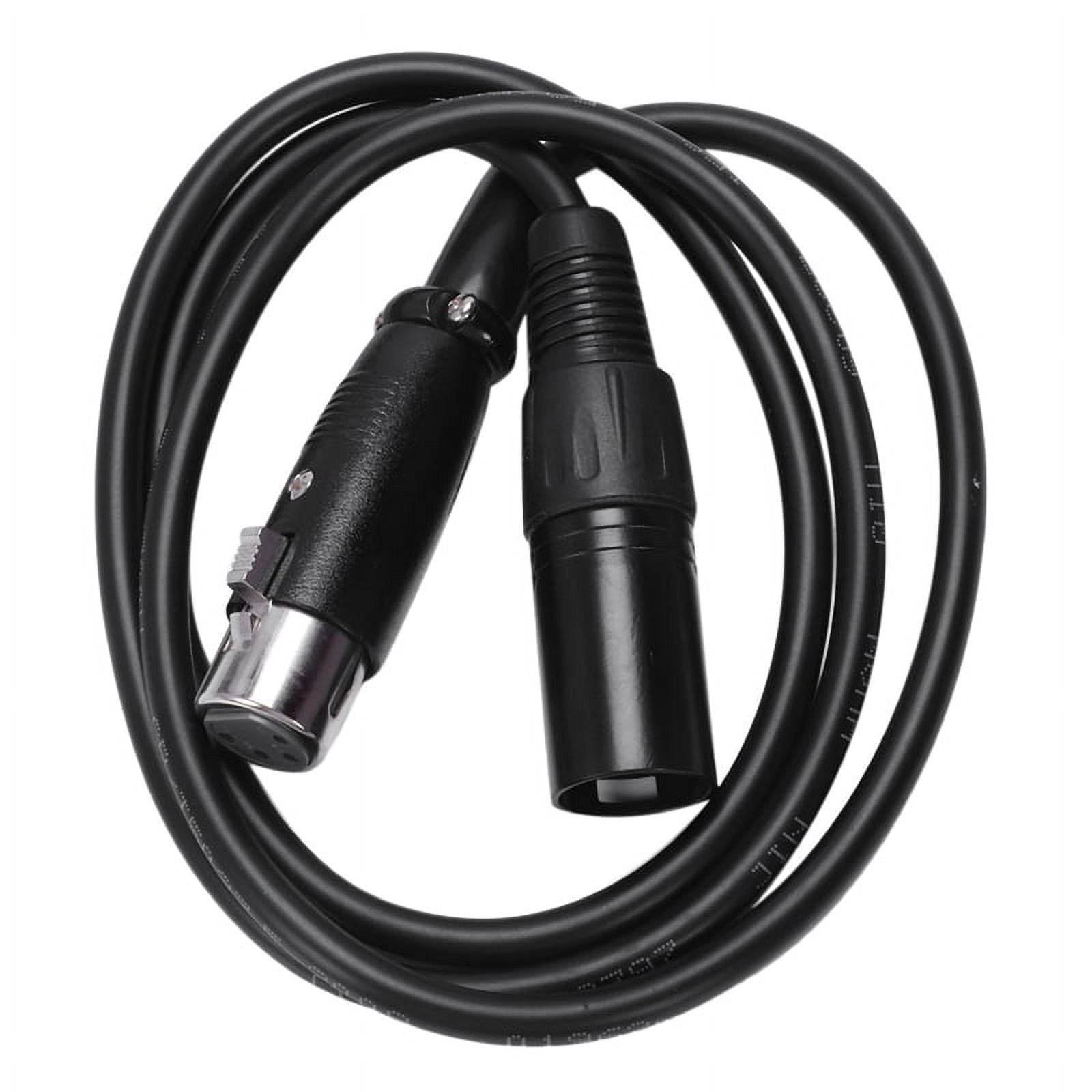 4 Pin Xlr Male To Xlr Female Power Cable Cord 1m For Dslr Camera Photography 2487