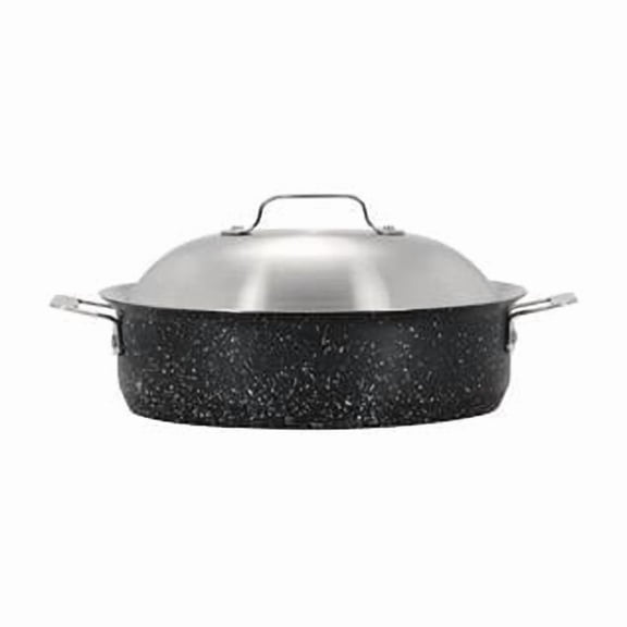 4 qt Hotstone Galaxy Cucina Saut Use with Lid - Induction Bottom