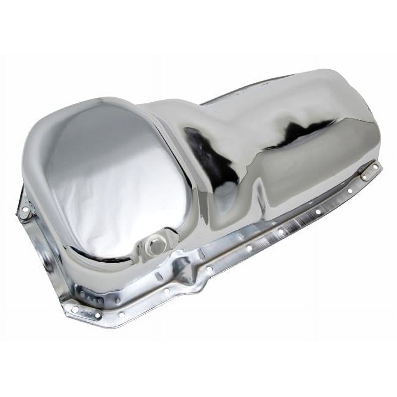 4 qt Oem Style Oil Pan- Oldsmobile 330-455, Chrome