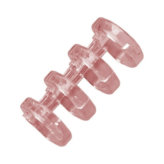 4-ring Binding Comb Apeture 12mm Hold 100 Sheets Office Supplies for Loose-leaf Notebook Binder Notepad DIY Scrapbooking