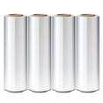 thumbnail image 1 of 4 rolls of Cast Hand Stretch Film 18" x 1500'. Hand Stretch Wrap, 90 Gauge Thickness. Excellent Tear Resistance. Clear Residue Free Film for Moving, Shipping, Wrapping. Industrial Grade Cast Film., 1 of 7