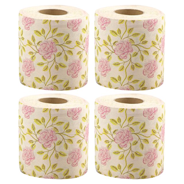 4 rolls Colored Toilet Paper Papertowels Bath Towel Toilet Paper