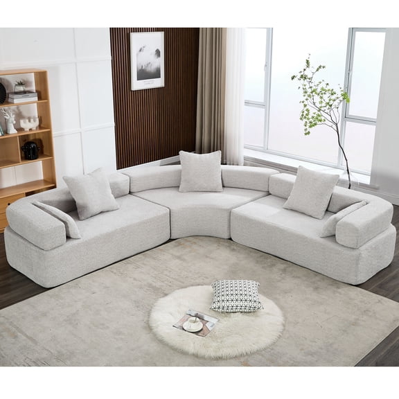 4 - seater - Curved Design for Intimate Space - Bedroom - Charm and Comfort Exuded